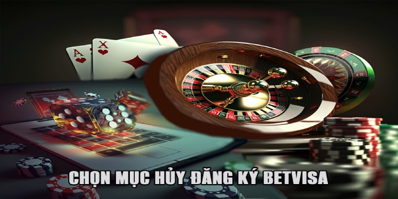 Bạn sẽ lựa chọn mục hủy đăng ký để xóa tài khoản vào game