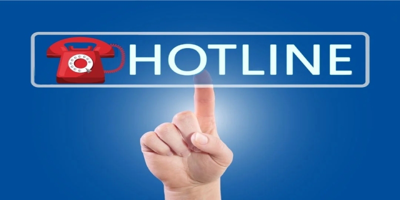 Liên lạc trực tiếp với độ ngũ nhân viên của nhà cái Betvisa qua số hotline